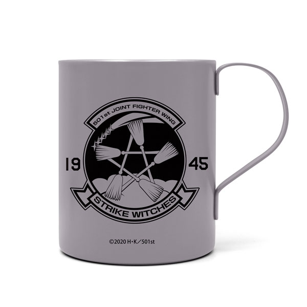 COSPA 501st Joint Fighter Wing Strike Witches ROAD to BERLIN Two Layer Stainless Steel Mug (Painted)