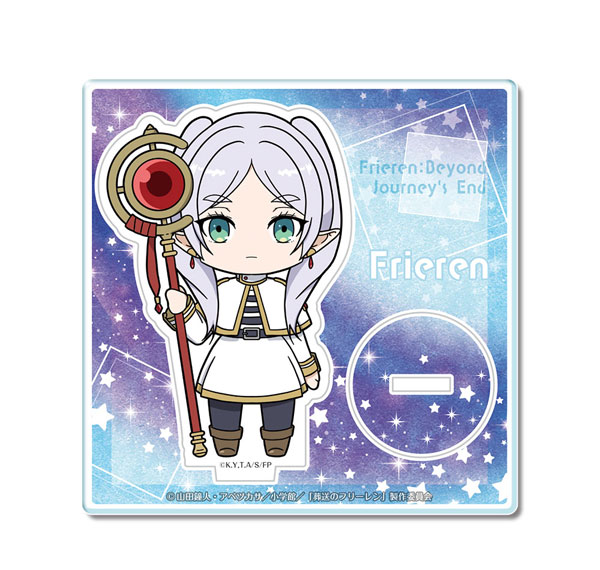 License Agent TV Anime "Frieren: Beyond Journey's End" Chibi Chara Acrylic Stand Design 01 (Frieren /A) รูปภาพ 1