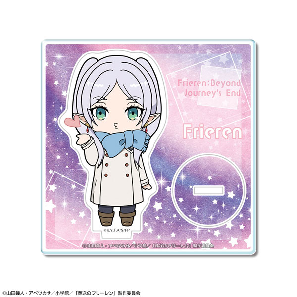 License Agent TV Anime "Frieren: Beyond Journey's End" Chibi Chara Acrylic Stand Design 03 (Frieren /C)