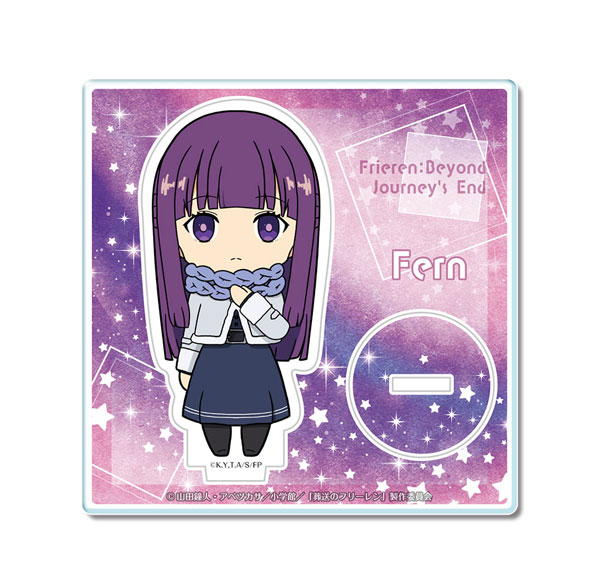 License Agent TV Anime "Frieren: Beyond Journey's End" Chibi Chara Acrylic Stand Design 07 (Fern /B) รูปภาพ 1