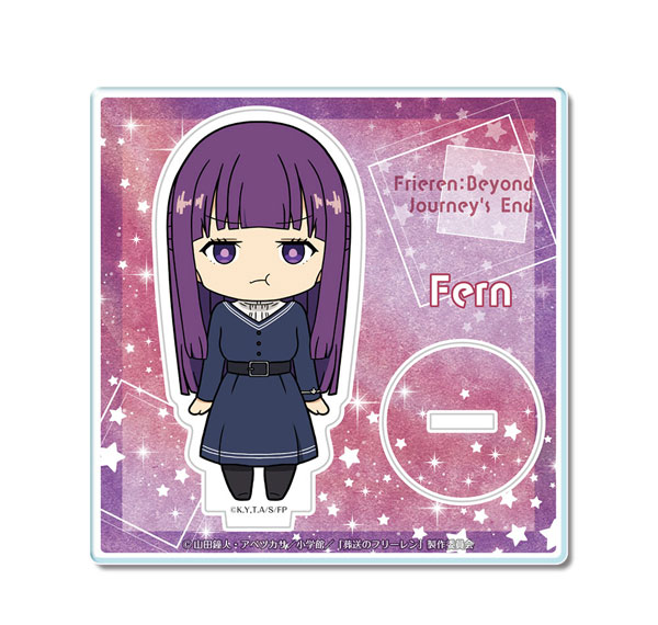 License Agent TV Anime "Frieren: Beyond Journey's End" Chibi Chara Acrylic Stand Design 08 (Fern /C) Bild 1