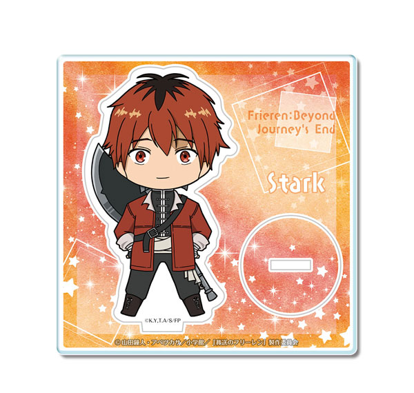 License Agent TV Anime "Frieren: Beyond Journey's End" Chibi Chara Acrylic Stand Design 09 (Stark /A) รูปภาพ 1