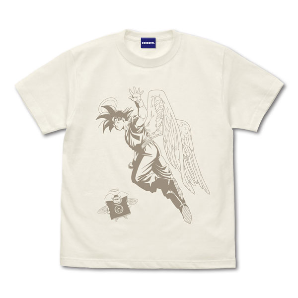 COSPA Dragon Ball Z Son Goku (Angel) and King Kai T-shirt /VANILLA WHITE-M Bild 1