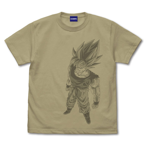COSPA Dragon Ball Z Super Saiyan Son Goku T-shirt /SAND KHAKI-L image 1