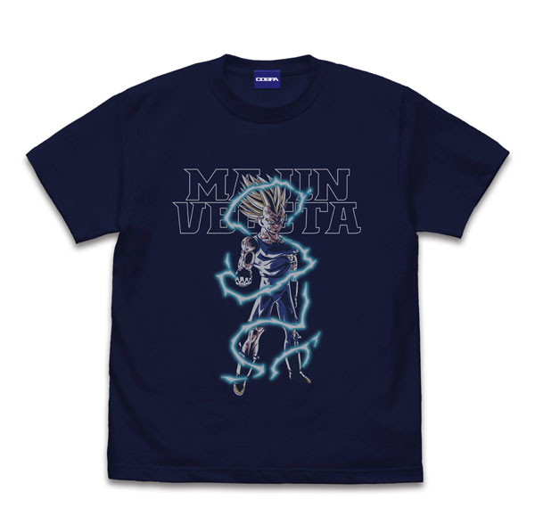 COSPA Dragon Ball Z Majin Vegeta T-shirt /NAVY-S รูปภาพ 1