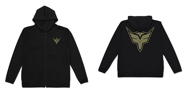 COSPA Bang Brave Bang Bravern Bravern Logo Thin Dry Hoodie /BLACK-XL รูปภาพ 1