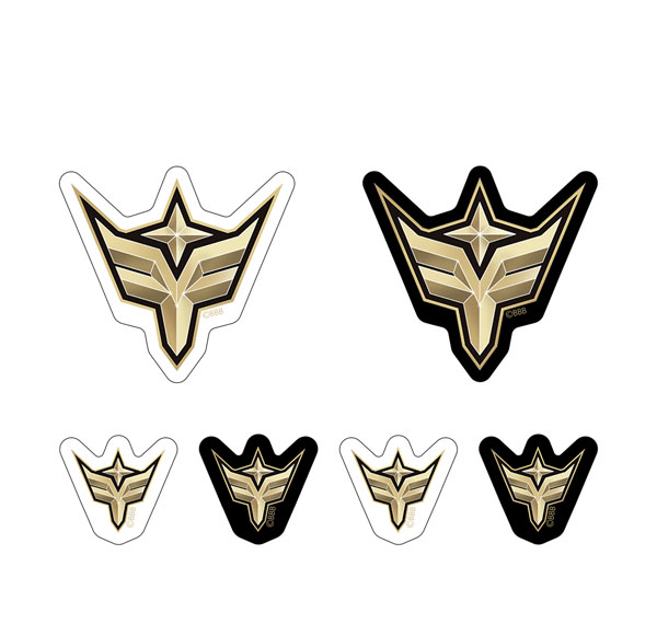 COSPA Bang Brave Bang Bravern Bravern Logo Mini Sticker Set รูปภาพ 1