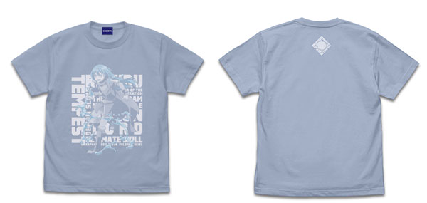 COSPA That Time I Got Reincarnated as a Slime Rimuru Tempest Square T-shirt /ACID BLUE-M รูปภาพ 1