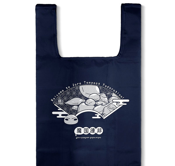 COSPA That Time I Got Reincarnated as a Slime "We Went to Tempest" Gift Eco Bag /NAVY รูปภาพ 1