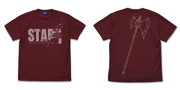 COSPA Frieren: Beyond Journey's End Stark T-shirt /BURGUNDY-M image 1