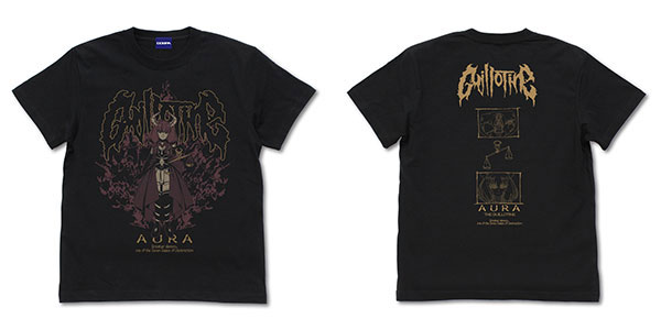 COSPA Frieren: Beyond Journey's End Aura T-shirt /BLACK-L gambar 1