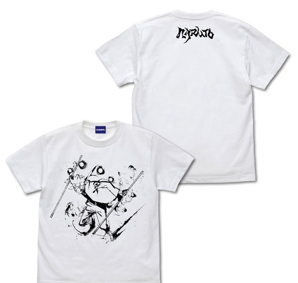 COSPA NARUTO Shippuden Naruto T-shirt Ink Painting Ver. /WHITE-S