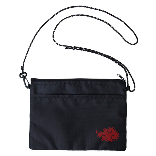 COSPA NARUTO Shippuden "Akatsuki" Tent Cloth Musette Bag /BLACK