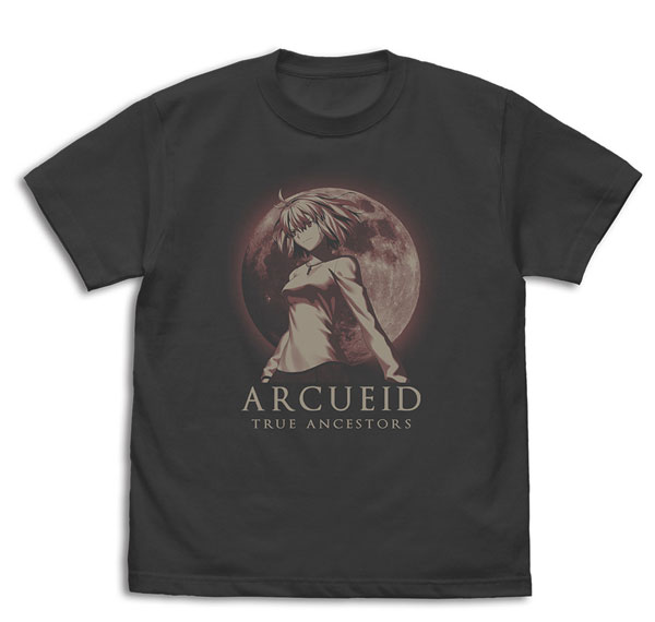 COSPA Tsukihime -A piece of blue glass moon- Arcueid Brunestud T-shirt Vermillion, Crimson Moon Ver./SUMI-L รูปภาพ 1