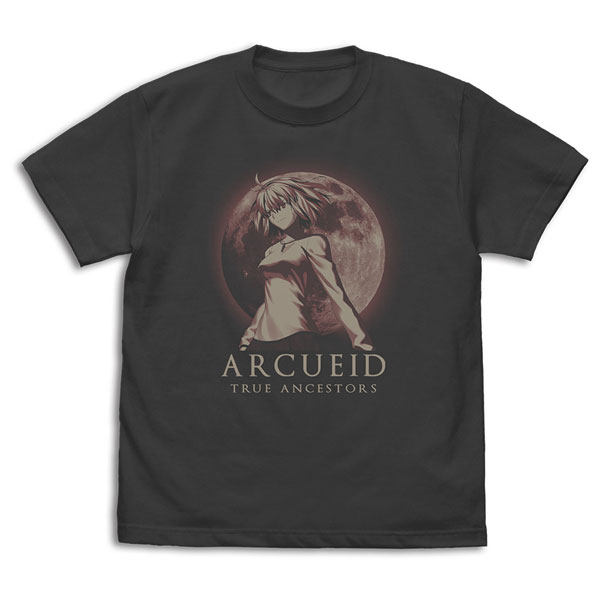 COSPA Tsukihime -A piece of blue glass moon- Arcueid Brunestud T-shirt Vermillion, Crimson Moon Ver./SUMI-XL