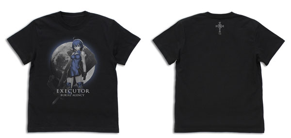 COSPA Tsukihime -A piece of blue glass moon- 7th Member of the Burial Agency Ciel T-shirt /BLACK-L Bild 1