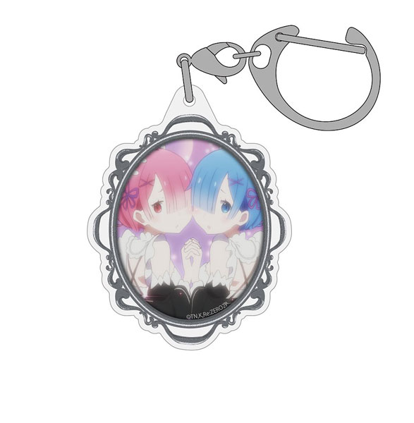 COSPA Re:ZERO -Starting Life in Another World- Twins Ram & Rem Acrylic Keychain Bild 1