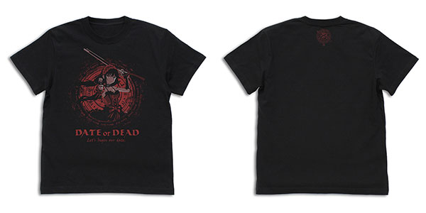COSPA Date A Live V Codename [Nightmare] Kurumi Tokisaki T-shirt /BLACK-S