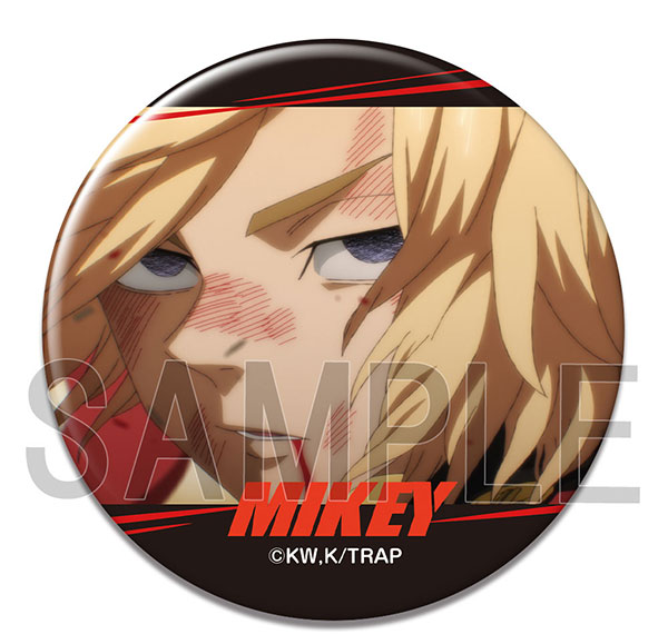 License Agent TV Anime "Tokyo Revengers" Tin Badge Ver.4 Design 03 (Manjiro Sano /A) Bild 1
