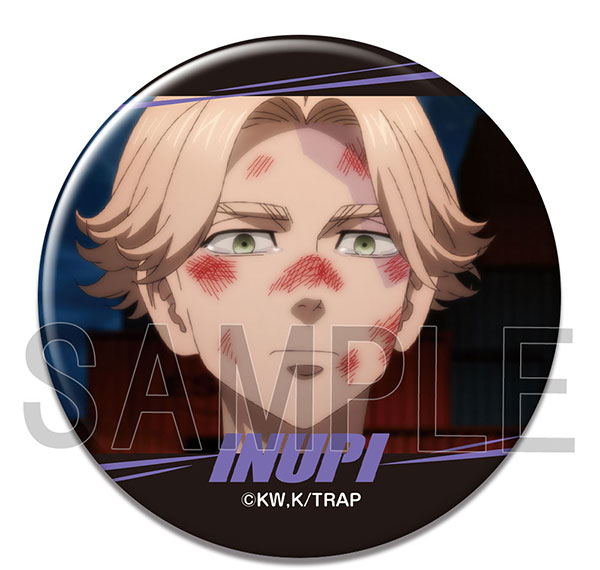 License Agent TV Anime "Tokyo Revengers" Tin Badge Ver.4 Design 12 (Seishu Inui /B) รูปภาพ 1