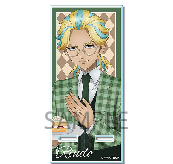 License Agent TV Anime "Tokyo Revengers" Acrylic Smartphone Stand Ver.3 Design 06 (Rindo Haitani) Bild 1