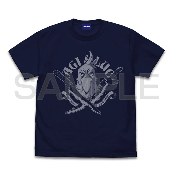 COSPA TV Anime "Shangri-La Frontier" Sunraku T-shirt /NAVY-L