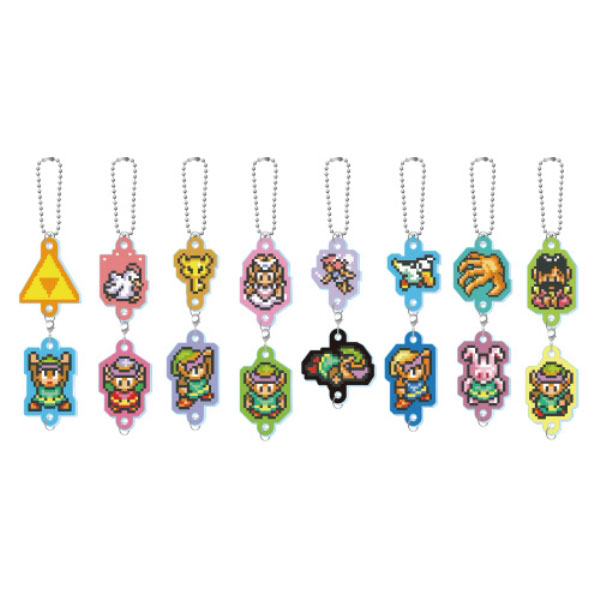 Ensky The Legend of Zelda: A Link to the Past Tsunaga-Link Mascot 8Pack BOX image 1