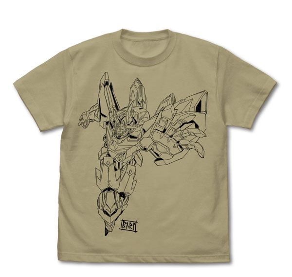 COSPA Bang Brave Bang Bravern New Illustration Bravern T-shirt /SAND KHAKI-L รูปภาพ 1