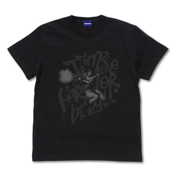 COSPA Black Lagoon Shooting Revy T-shirt /BLACK-L