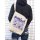 COSPA No Game No Life "Shiro" Sticker Style Design Shoulder Tote Bag /NATURAL รูปภาพ 2
