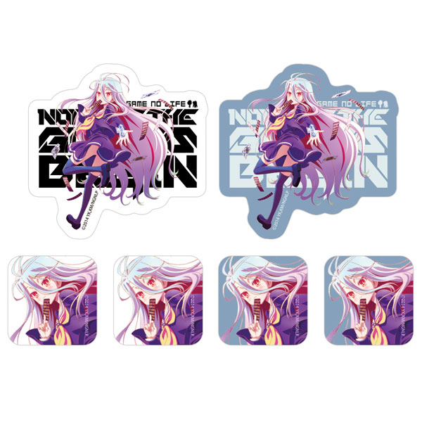 COSPA No Game No Life "Shiro" Mini Sticker Set