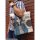 COSPA Anime "BOCCHI THE ROCK!" New Illustration Ryo Yamada Full Graphic Large Tote Bag Street Fashion Ver. /NATURAL gambar 2