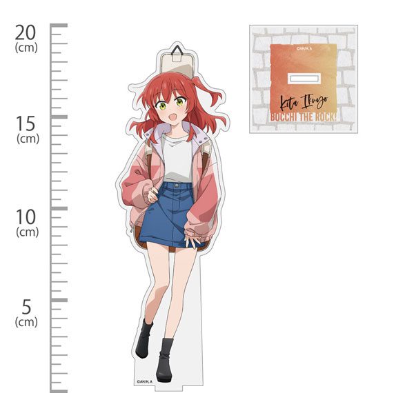 COSPA Anime "BOCCHI THE ROCK!" New Illustration Ikuyo Kita Acrylic Stand (BIG) Street Fashion Ver.