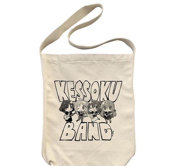 COSPA Anime "BOCCHI THE ROCK!" Kessoku Band Shoulder Tote Bag /NATURAL รูปภาพ 1