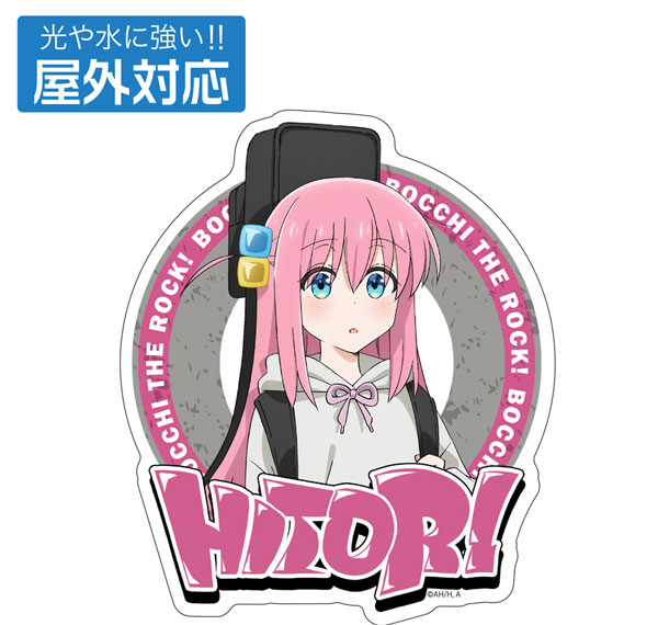 COSPA Anime "BOCCHI THE ROCK!" New Illustration Hitori Gotoh Outdoor Sticker Street Fashion Ver. Bild 1