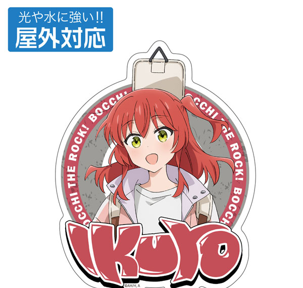 COSPA Anime "BOCCHI THE ROCK!" New Illustration Ikuyo Kita Outdoor Sticker Street Fashion Ver. รูปภาพ 1