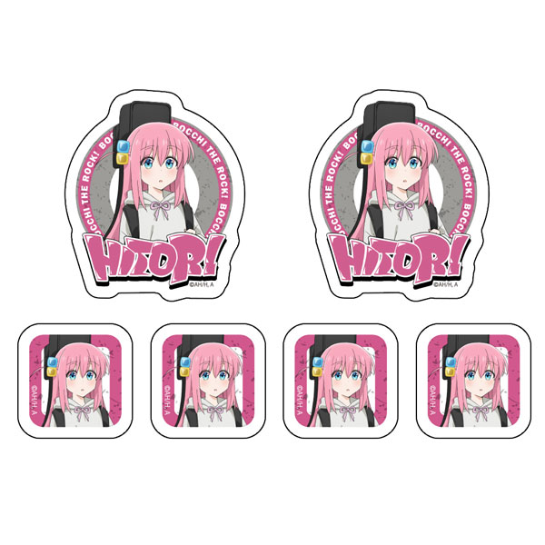 COSPA Anime "BOCCHI THE ROCK!" New Illustration Hitori Gotohi Mini Sticker Street Fashion Ver.