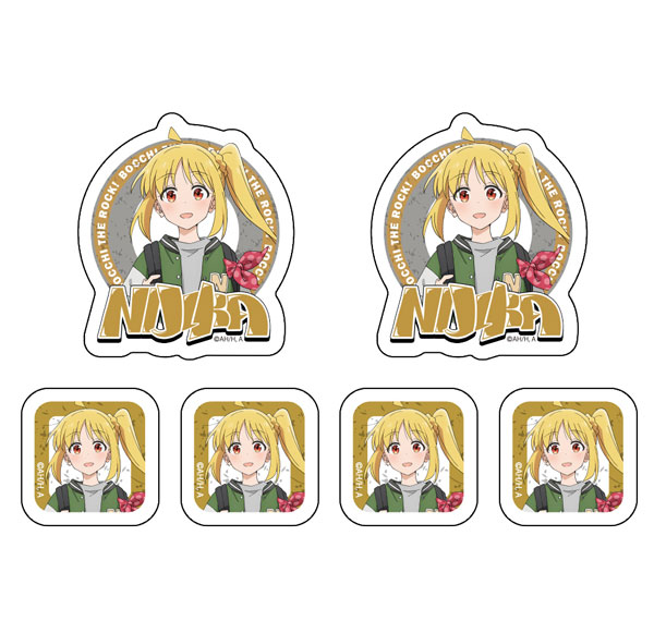 COSPA Anime "BOCCHI THE ROCK!" New Illustration Nijika Ijichi Mini Sticker Street Fashion Ver. รูปภาพ 1