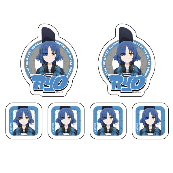 COSPA Anime "BOCCHI THE ROCK!" New Illustration Ryo Yamada Mini Sticker Set Street Fashion Ver.