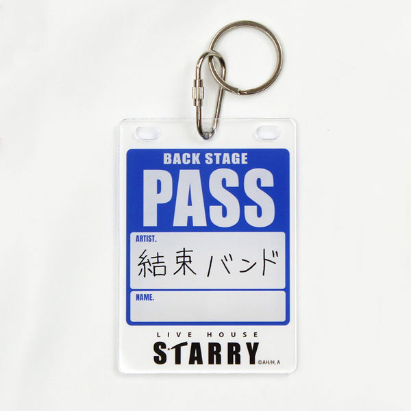 COSPA COSPA Depo Exclusive Anime "BOCCHI THE ROCK!" Backstage Pass Style Acrylic Keychain /BLUE imagen 1