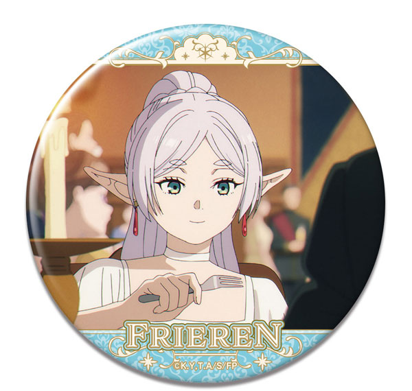 License Agent TV Anime "Frieren: Beyond Journey's End" Tin Badge Ver.2 Design 03 (Frieren /C) รูปภาพ 1