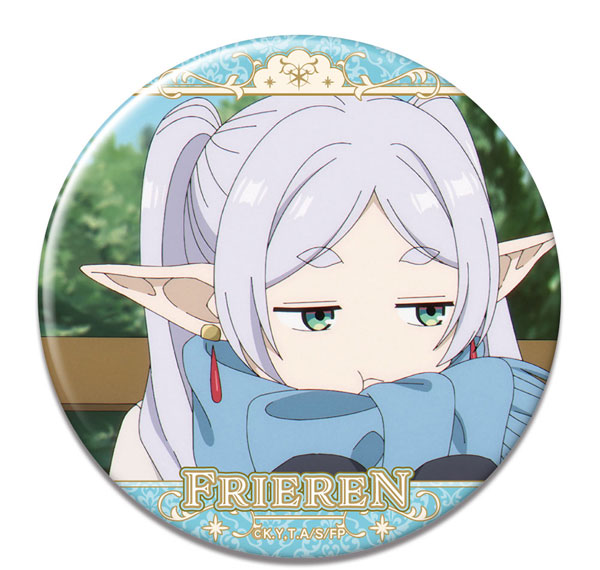 License Agent TV Anime "Frieren: Beyond Journey's End" Tin Badge Ver.2 Design 04 (Frieren /D) รูปภาพ 1