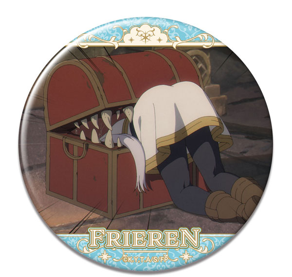 License Agent TV Anime "Frieren: Beyond Journey's End" Tin Badge Ver.2 Design 09 (Frieren /I) Bild 1
