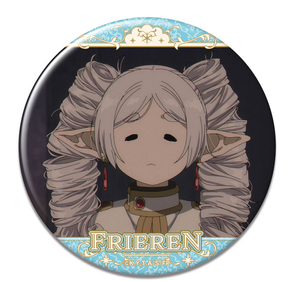 License Agent TV Anime "Frieren: Beyond Journey's End" Tin Badge Ver.2 Design 10 (Frieren /J) Bild 1