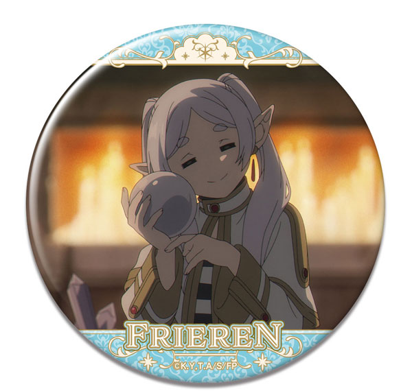 License Agent TV Anime "Frieren: Beyond Journey's End" Tin Badge Ver.2 Design 11 (Frieren /K) รูปภาพ 1