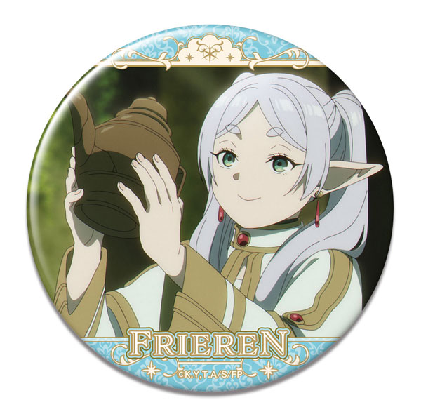 License Agent TV Anime "Frieren: Beyond Journey's End" Tin Badge Ver.2 Design 12 (Frieren /L) รูปภาพ 1