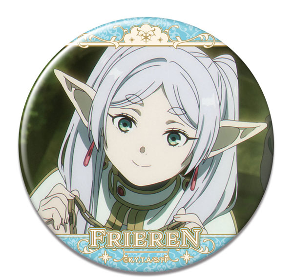 License Agent TV Anime "Frieren: Beyond Journey's End" Tin Badge Ver.2 Design 13 (Frieren /M) รูปภาพ 1