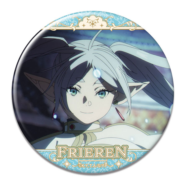 License Agent TV Anime "Frieren: Beyond Journey's End" Tin Badge Ver.2 Design 17 (Frieren /Q) รูปภาพ 1