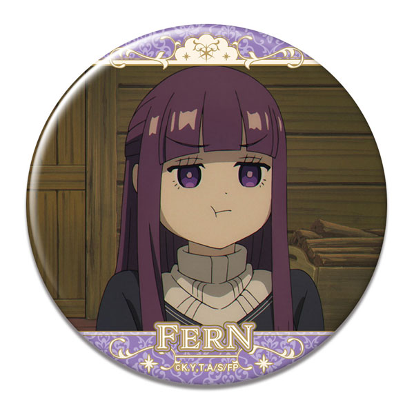 License Agent TV Anime "Frieren: Beyond Journey's End" Tin Badge Ver.2 Design 18 (Fern /A) รูปภาพ 1