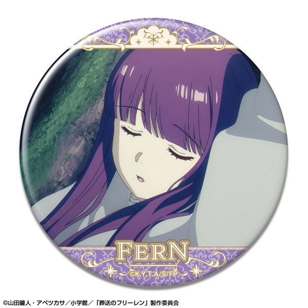 License Agent TV Anime "Frieren: Beyond Journey's End" Tin Badge Ver.2 Design 19 (Fern /B)